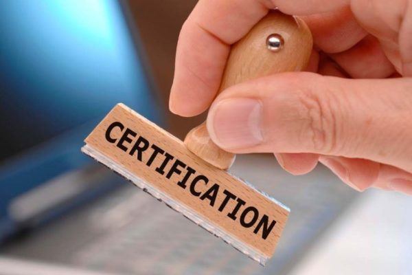 Sertifikasi Lainnya